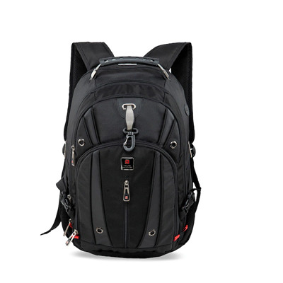 Unisex Black  Backpack